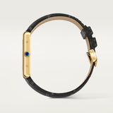 Cartier Tank Louis 33.7mm WGTA0343 Roman Silver Dial Crocodile Skin 3