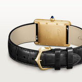 Cartier Tank Louis Watch 33.7mm WGTA0211 Gold Dial Leather 1