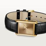 Cartier Tank Louis Watch 33.7mm WGTA0211 Gold Dial Leather 3