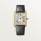 Cartier Tank Louis Watch 38.1mm WGTA0357 White Dial Yellow Gold