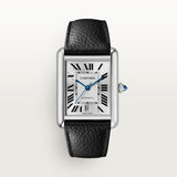 Cartier Tank Must De Watch 41.0mm WSTA0141 Silver Dial Leather