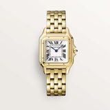 Cartier Panthere De 36.5mm WGPN0045 Roman Silver Dial Gold