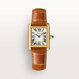 Cartier Tank Louis 29.5mm WGTA0342 Roman Silver Dial Crocodile Skin