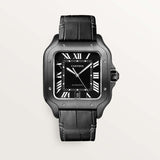 Cartier Santos De 39.8 mm WSSA0039 Black Dial Rubber Unworn/ Complete/2024