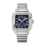 Cartier Santos de 35mm WSSA0063 Gold/Steel Roman Blue Dial 1