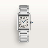 Cartier Tank Must 33.7mm WSTA0106 Roman Silver Dial Steel