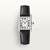 Cartier Tank Must 29.5mm WSTA0110 Roman Silver Dial Calf Skin
