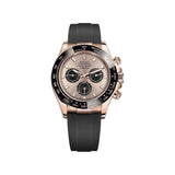 Rolex Cosmograph Daytona 40mm 116515LN Everose Gold Oysterflex Sundust Black Dial 1