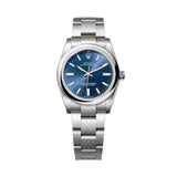 Rolex Oyster Perpetual 34mm 124200 Oystersteel Bright Blue Dial 1