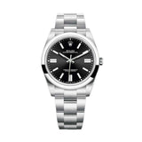 Rolex Oyster Perpetual 41mm 124300 Oystersteel Bright Black Dial 1
