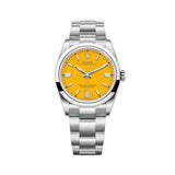 Rolex Oyster Perpetual 36mm 126000 Oystersteel Yellow Dial 1
