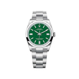 Rolex Oyster Perpetual 36mm 126000 Oystersteel Green Dial 1