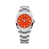 Rolex Oyster Perpetual 36mm 126000 Oystersteel Coral Red Dial 1