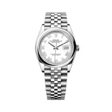 Rolex DateJust 36mm 126200 Oystersteel Jubilee White Roman Dial 1