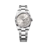 Rolex DateJust 36mm 126234 Oystersteel Fluted Bezel Silver Dial 1