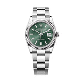 Rolex DateJust 36mm 126234 Oystersteel Oyster Mint Green Dial 1