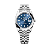 Rolex DateJust 41mm 126300 Oystersteel Jubilee Bright Blue Dial 1