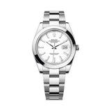 Rolex DateJust 41mm 126300 Oystersteel White Dial 1
