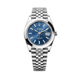 Rolex DateJust 41mm 126300 Oystersteel Jubilee Blue Motif Dial 1