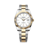 Rolex DateJust 41mm 126333 Oystersteel Two-Tone White Dial 1