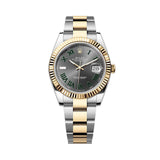 Rolex DateJust 41mm 126333 Oystersteel Two-Tone Slate Roman Dial 1