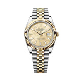 Rolex Datejust 41mm 126333 Two-Tone Jubilee Golden Motif Dial 1