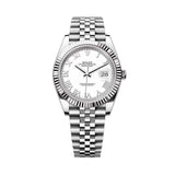Rolex DateJust 41mm 126334 Oystersteel Jubilee White Roman Dial 1