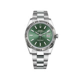 Rolex Oyster Perpetual DateJust 41mm 126334 Oystersteel Mint Green Dial 1