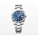 Rolex DateJust 41mm 126334 Oystersteel Blue Motif Dial 1