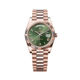 Rolex Day-Date 40 mm 228235 President Fluted Green Dial Unworn/Complete/2023+