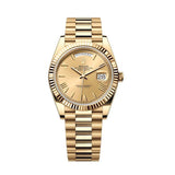 Rolex Day-Date 40 mm 228238-006 President Fluted Champagne Dial Unworn/Complete/2023+
