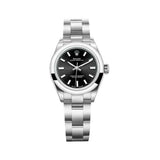 Rolex Oyster Perpetual 28mm 276200 Oystersteel Bright Black Dial 1