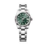 Rolex DateJust 31mm 278274 Oystersteel Fluted Bezel Mint Green Dial 1