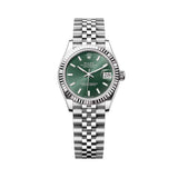 Rolex DateJust 31mm 278274 Oystersteel Jubilee Fluted Bezel Mint Green Dial 1