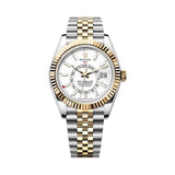 Rolex Sky Dweller 42mm 326933 Two-Tone Jubilee White Dial 1