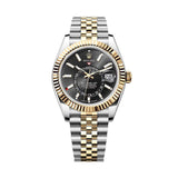 Rolex Sky-Dweller 42mm 336933 Two-Tone Jubilee Bright Black Dial 1