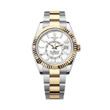 Rolex Sky-Dweller 42mm 336933 Two-Tone Oyster White Dial 1