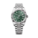 Rolex Sky Dweller 42mm 336934 Oystersteel Jubilee Mint Green Dial 1