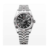 Rolex Sky-Dweller 42mm 336934 Oystersteel Jubilee Bright Black Dial 1