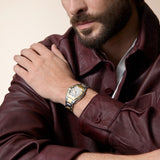 Roadster Watch 42.5 mm W2RD0009 White Dial Gold and Steel Additional Image - 1