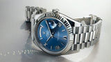 Rolex Day-Date 40 mm 228239-0007 President Fluted Blue Dial Unworn/Complete/2023+ 1