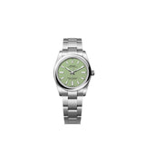 Rolex Oyster Perpetual 34mm 124200 Oystersteel Pistachio Dial Unworn/Complete/2025