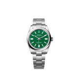 Rolex Oyster Perpetual 41mm 134300 Oystersteel Green Dial Unworn/Complete/2025