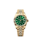 Rolex Sky-Dweller 42mm 336938 Yellow Gold Jubilee Bright Green Dial Unworn/Complete/2025