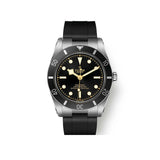 Tudor Black Bay 54 M79000N-0002 37mm Black rubber strap Black Dial