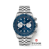 Tudor Black Bay Chrono M79360B-0002 41mm Steel bracelet Blue Dial