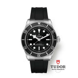 Tudor Black Bay M7941A1A0NU-0002 41mm Black rubber strap Black Dial