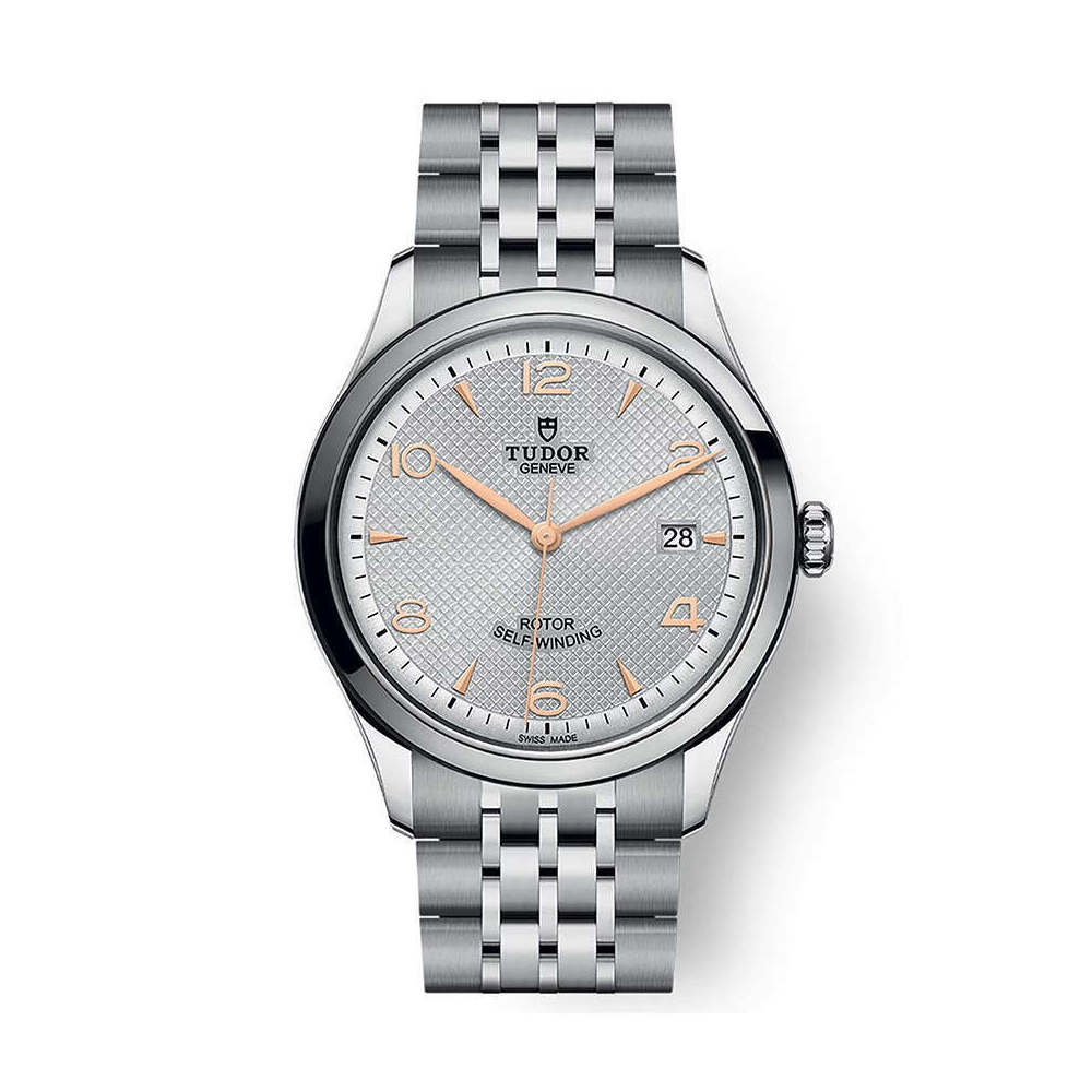 Tudor 1926 39mm 91550 Stainless Steel Bracelet Silver Dial