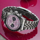 Tudor Black Bay Chrono M79360N-0019 41mm Steel bracelet Pink Dial 4