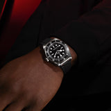 Tudor Black Bay M7941A1A0NU-0002 41mm Black rubber strap Black Dial 2